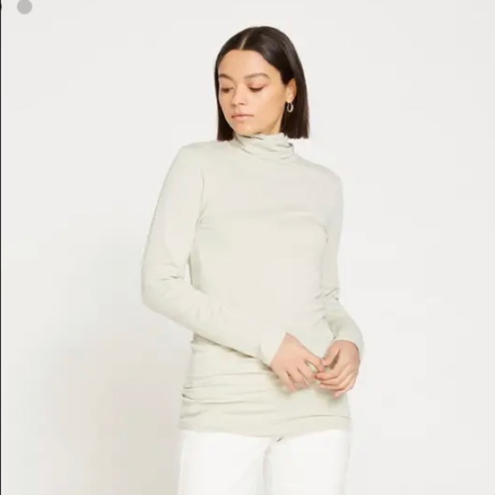 Universal Standard Turtleneck Long Sleeve Tee Rex Size S (14-16) NWT